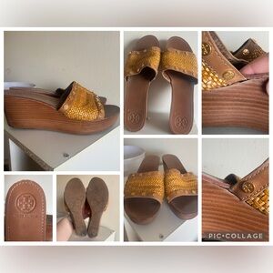 Tory Burch wedge sandals